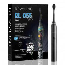 Электрическая зубная щетка Revyline RL 055 Kids, Black