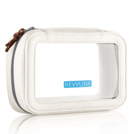 Дорожная косметичка прозрачная, бежевая